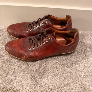 Magnanni Perforated Leather Men’s Sneakers